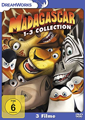 DVD - Madagascar / Madagascar 2 / Madagascar 3: Flucht durch Europa [3 DVDs]