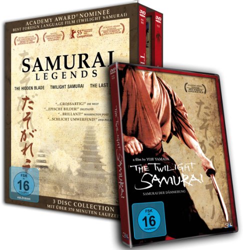 DVD - Samurai Legends (The Last Sword, The Hidden Blade, Twilight Samurai) (3 DVDs)