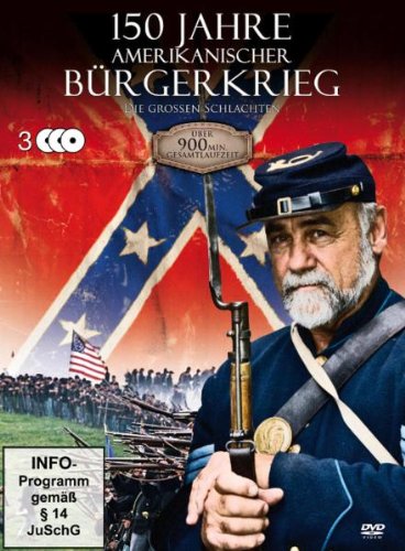  - 150 Jahre Amerikanischer Bürgerkrieg [3 DVDs]