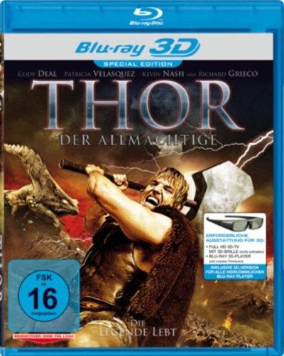  - Thor - Der Allmächtige (Real 3D-Edition) (3D Blu-ray)