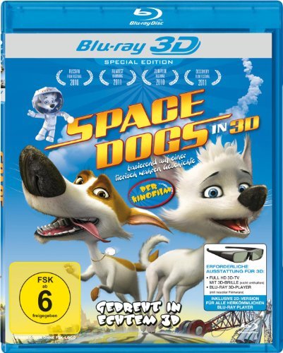  - Space Dogs - Der Kinofilm Real 3D Editon (3D Blu-ray) [Special Edition]