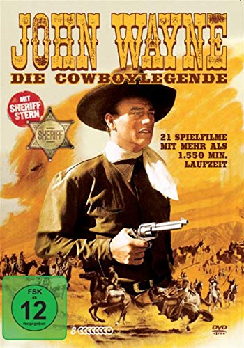 DVD - John Wayne - Die Cowboylegende (21 Spielfilme) (8 DVDs   Sheriff Stern)