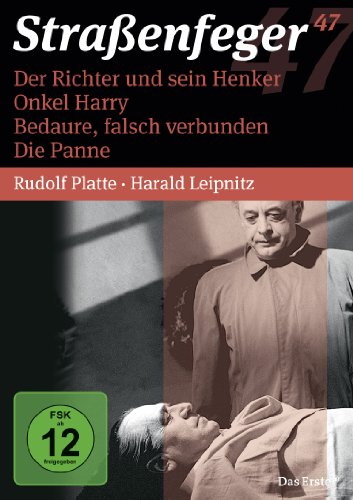 DVD - Straßenfeger 47 - Der Richter und sein Henker / Onkel Harry / Bedaure, falsch verbunden / Die Panne [4 DVDs]