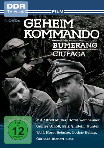 DVD - Geheimkommando Bumerang/Geheimkommando Ciupaga (DDR TV-Archiv) [4 DVDs]