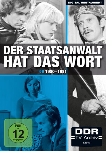 DVD - Der Staatsanwalt hat das Wort - Box 6: 1980 - 1981 (DDR TV-Archiv) [4 DVDs]