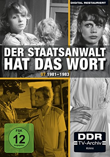 DVD - Der Staatsanwalt hat das Wort - Box 7 (1981 - 1983) (DDR TV-Archiv) (Remastered)