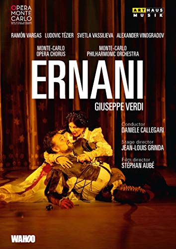 Verdi , Giuseppe - Verdi: Ernani (Vargas, Tezier, Vassilieva, Vinogradov, Callegari, Grinda, Aube) (DVD)