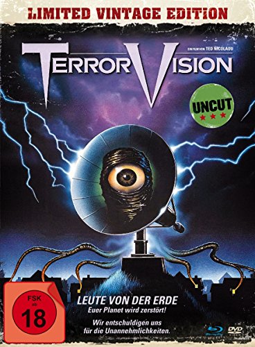  - Terror Vision - uncut Vintage Edition (+ DVD) - Mediabook, limitiert auf 1.500 Stück, inkl. Booklet, HD neu abgetastet [Blu-ray]