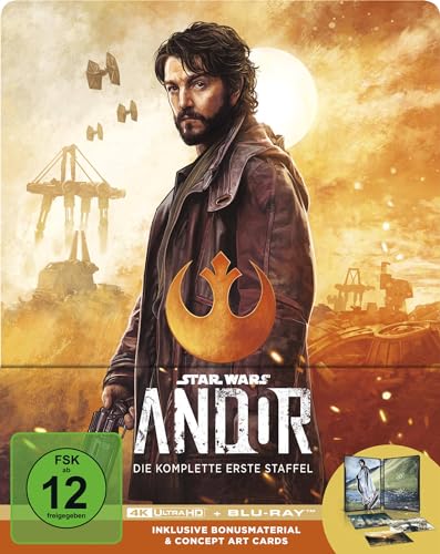 Blu-ray - Star Wars: Andor UHD - Staffel 1 (+ Blu-ray) (Limited Steelbook Edition)