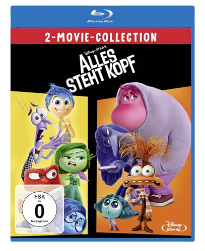 Blu-ray - Alles steht Kopf 1   2 (Pixar) (2-Movie Collection)