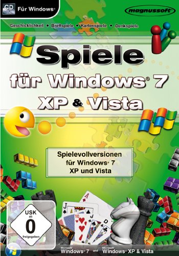  - Spiele für Windows 7, XP & Vista (PC)