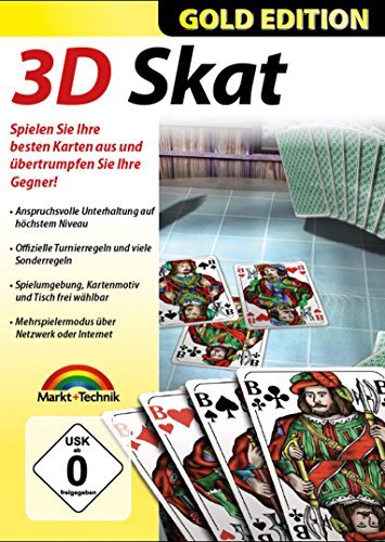  - SKAT 3D Gold Edition - Premium Kartenspiel