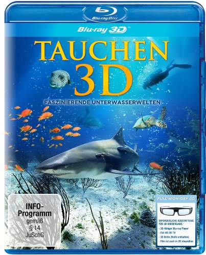  - Tauchen 3D - Faszinierende Unterwasserwelten [3D Blu-ray]