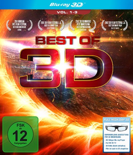  - Best of 3D - Vol. 1-3 [3D Blu-Ray]