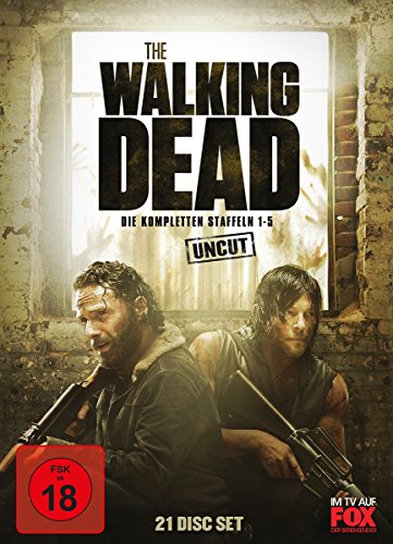  - The Walking Dead - Die kompletten Staffeln 1-5 (21 Discs, Uncut)