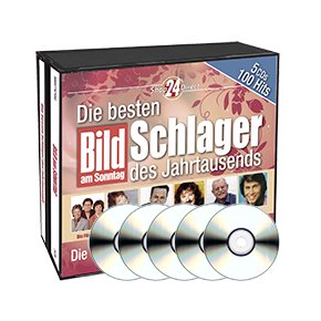  - Bild am Sonntag - Die besten 100 Schlager des Jahrtausends - 5 CDs