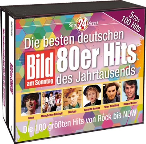  - Bild am Sonntag präsentiert: Die besten deutschen 80er Hits des Jahrtausends - 5 CDs