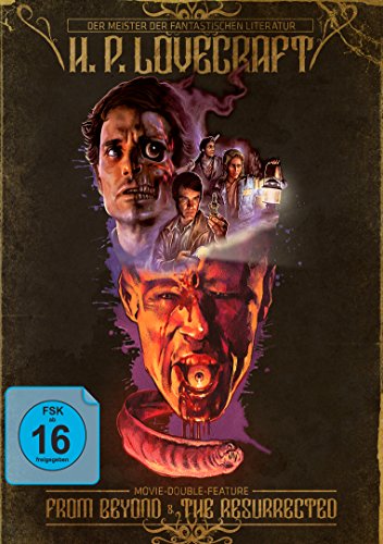  - H.P. Lovecraft Movie Double Feature - From Beyond & The Resurrected - Mediabook [Blu-ray]