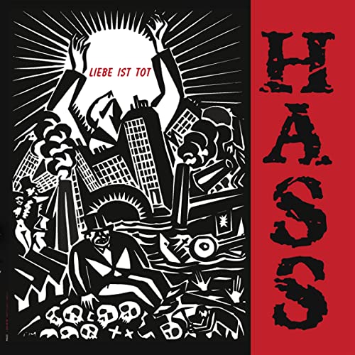 Hass - Liebe ist tot (Red/Black Marbled) (Vinyl)