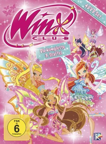 DVD - Winx Club - Die komplette 3.Staffel (4-DVD Digipack + Schuber)