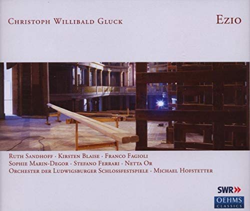 Gluck , Christoph Willibald - Ezio (Sandhoff, Blaise, Fagioli, Marin-Degor, Ferrari, Or, Hofstetter)