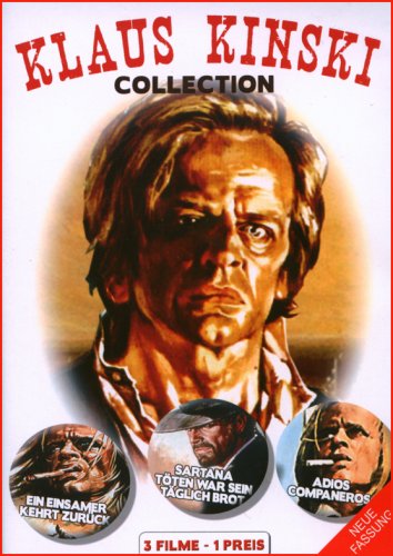 DVD - Klaus Kinski Collection (Ein Einsamer kehrt zurück / Sartana / Adios Companeros)