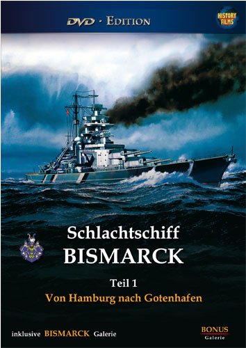 DVD - Schlachtschiff Bismarck Teil 1 - Von Hamburg...