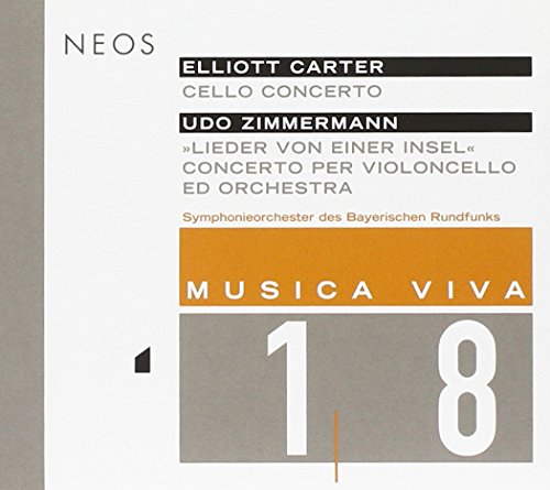 SOBR & Järvi , Kristjan & Vogler , Jan - Carter: Cello Concerto / Zimmermann: 'Lieder von einer Insel' Concerto Per Violoncello Ed Orchestra (SACD)