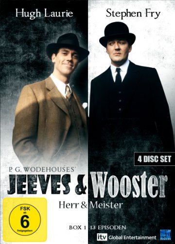 DVD - Jeeves & Wooster: Herr & Meister - Box 1 (Episoden 1-13) (4 Disc Set)