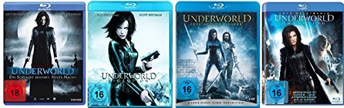  - Underworld 1-4 : FSK-18 Blu-ray Set - Deutsche Originalware [4 Blu-rays]