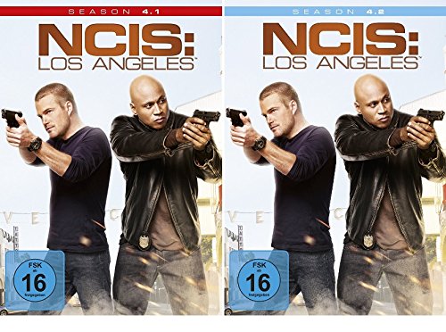  - NCIS: Los Angeles - Die komplette Season 4 (4.1 + 4.2) im Set - Deutsche Originalware [6 DVDs]