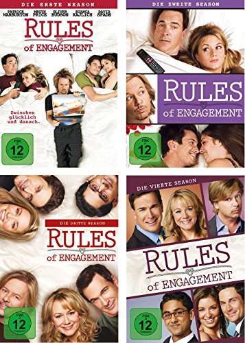  - Rules of Engagement - Die komlette Season 1-4 im Set - Deutsche Originalware [7 DVDs]