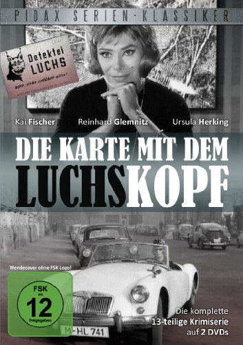  - Pidax Serien-Klassiker: Die Karte mit dem Luchskopf - Die komplette 13-teilige Krimiserie (2 DVDs)