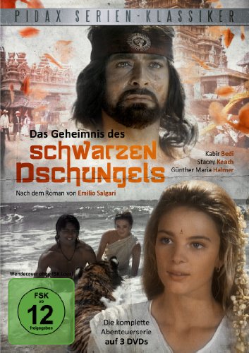  - Das Geheimnis des schwarzen Dschungels - Die komplette 3-teilige Abenteuerserie nach dem Roman von Emilio Salgari mit Starbesetzung erstmals auf DVD