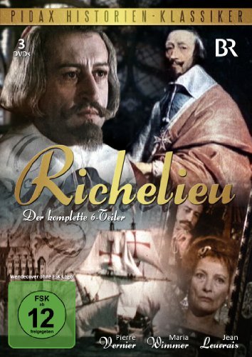 DVD - Richelieu - Der komplette 6-Teiler (PIDAX Historien-Klassiker)