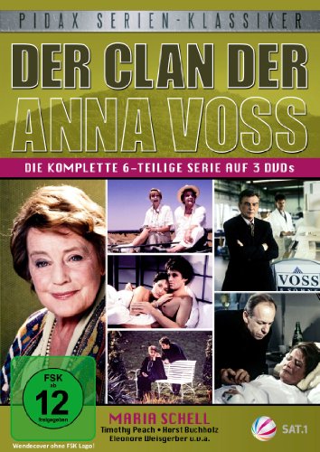 DVD - Der Clan der Anna Voss - Die komplette 6-teilige Familiensaga mit Maria Schell und Horst Buchholz (Pidax Serien-Klassiker) [3 DVDs]