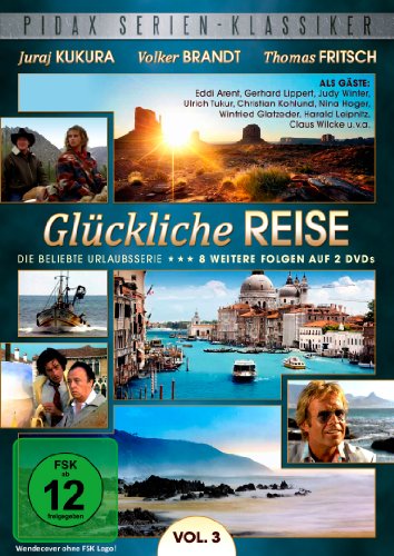 DVD - Glückliche Reise, Vol. 3 - Weitere 8 Folgen der beliebten Urlaubsserie (Pidax Serien-Klassiker) [2 DVDs]