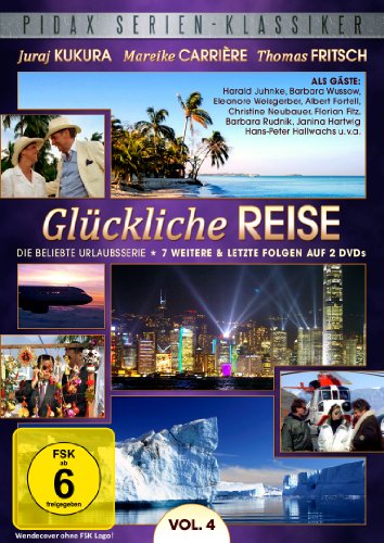 DVD - Glückliche Reise, Vol. 4 - Die letzten 7 Folgen der beliebten Urlaubsserie (Pidax Serien-Klassiker) [2 DVDs]