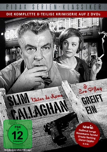  - Slim Callaghan greift ein - Die komplette 8-teilige Krimiserie mit Victor de Kowa und Eva Pflug (Pidax Serien-Klassiker) [2 DVDs]