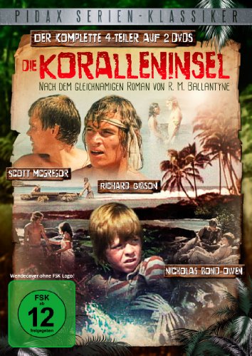  - Die Koralleninsel - Die komplette 4-teilige Abenteuerserie nach dem gleichnamigen Roman von R. M. Ballantyne (Pidax Serien-Klassiker) [2 DVDs]