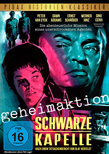  - Geheimaktion Schwarze Kapelle - Spionagethriller mit Starbesetzung (Pidax Film-Klassiker)