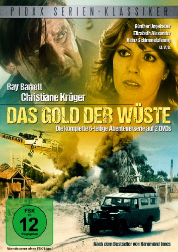 DVD - Das Gold der Wüste - Die komplette 6-teilige Abenteuerserie nach dem Roman von Hammond Innes (Pidax Serien-Klassiker) [2 DVDs]