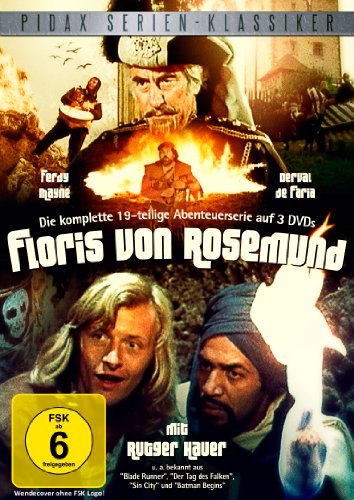  - Floris von Rosemund - Die komplette 19-teilige Abenteuerserie mit Rutger Hauer (Pidax Serien-Klassiker) [3 DVDs]