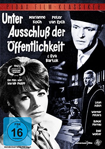 DVD - Unter Ausschluß der Öffentlichkeit - Spannender Thriller mit Marianne Koch und Peter van Eyck (Pidax Film-Klassiker)