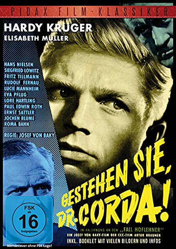 DVD - Gestehen Sie, Dr. Corda! - Packender Kriminalfilm mit Starbesetzung (Pidax Film-Klassiker)