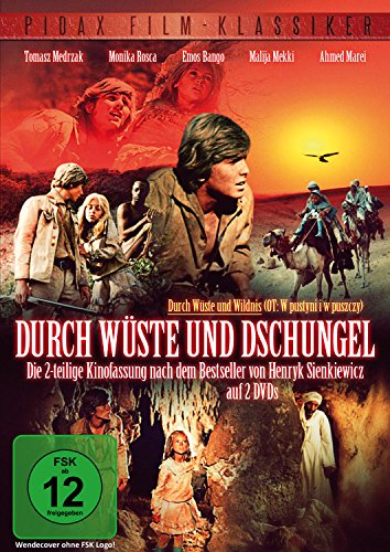  - Durch Wüste und Dschungel (Durch Wüste und Wildnis) (Pidax Film-Klassiker) [2 DVDs]