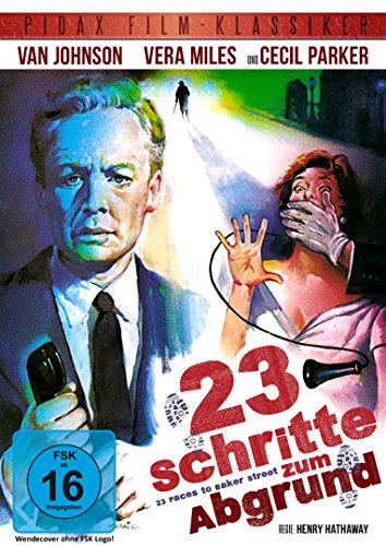 DVD - 23 Schritte zum Abgrund (23 Paces to Baker Street) - Packender Krimi-Thriller mit Van Johnson und Vera Miles (Pidax Film-Klassiker)