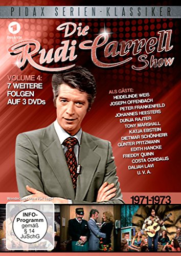  - Die Rudi Carrell Show, Vol. 4 / Weitere sieben Folgen der beliebten Unterhaltungs-Show mit vielen Stars von 1971 - 1973 (Pidax Serien-Klassiker) [2 DVDs]