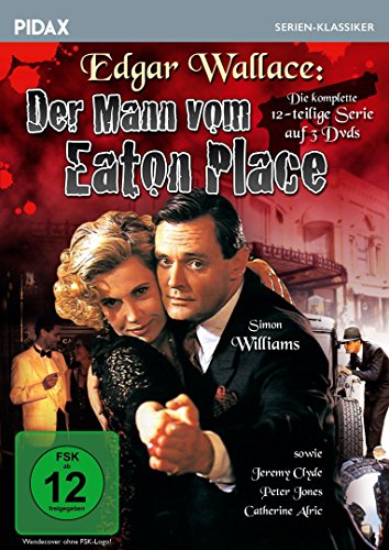  - Edgar Wallace: Der Mann vom Eaton Place / Die komplette 12-teilige Krimiserie nach Edgar Wallace (Pidax Serien-Klassiker) [3 DVDs]