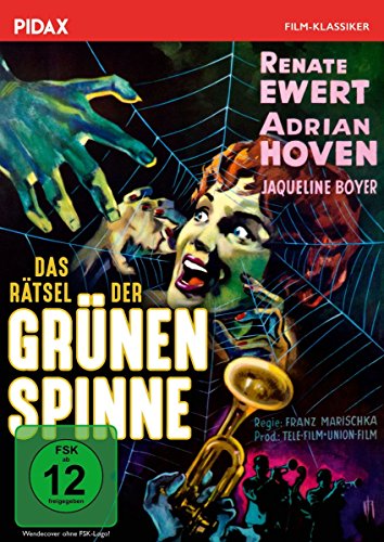  - Das Rätsel der grünen Spinne / Kultige Edgar-Wallace-Epigone mit Starbesetzung (Pidax Film-Klassiker)